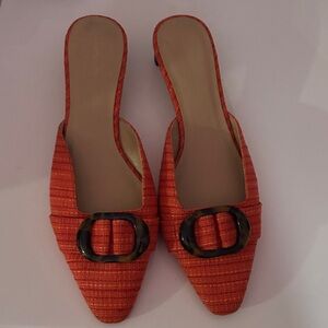Orange Women's Slip-On Shoes